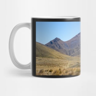 Lindis Pass landscape. Mug